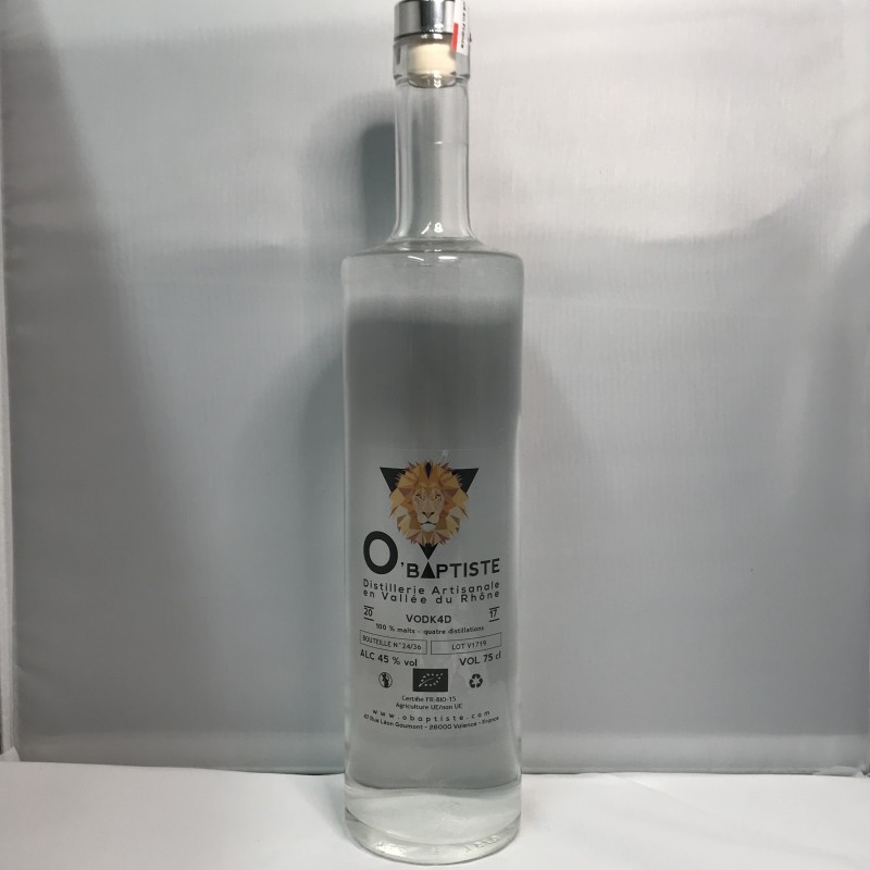 Vodka O&amp;#39;Baptiste Vodk4d - L’Aperetik : Epicerie et Caviste aperitif à ...