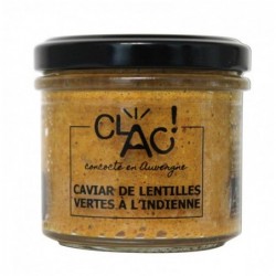 Caviar de lentilles vertes...