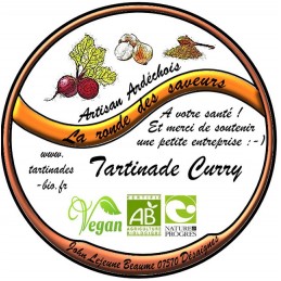 Tartinade Curry Bio La...