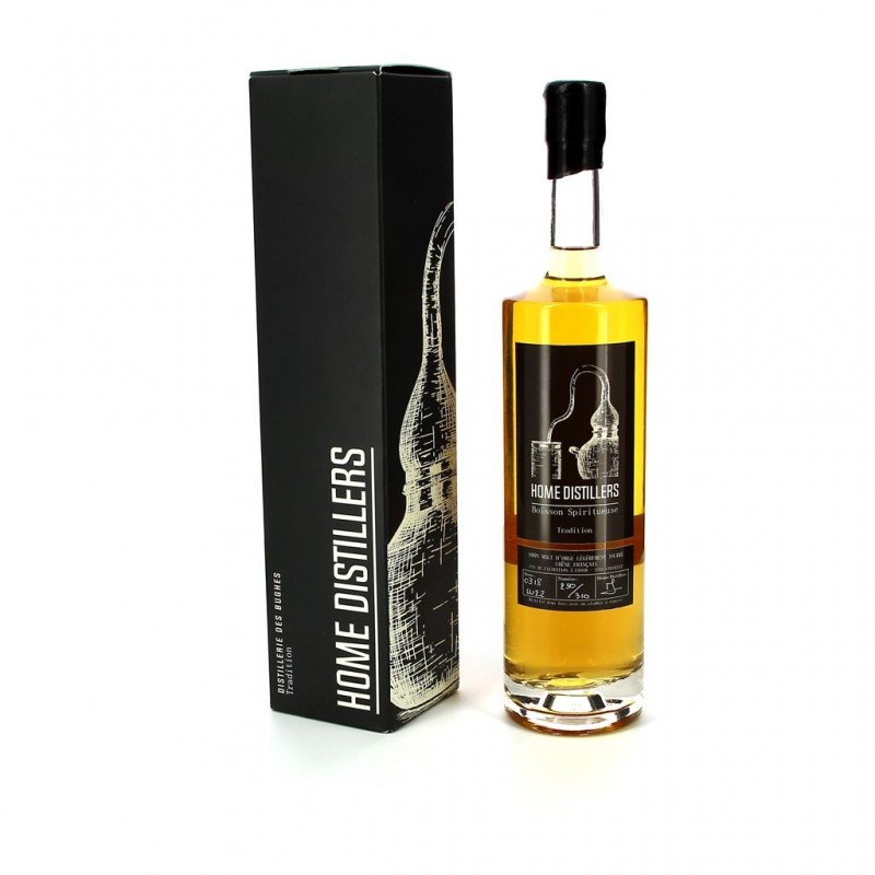 Whisky Tradition pur malt Distillerie des Bughes 70cl 43%