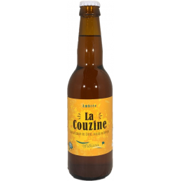 Bière ambrée la Couzine...