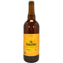 Bière ambrée la Couzine...