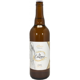 Bière blanche la Couzine...