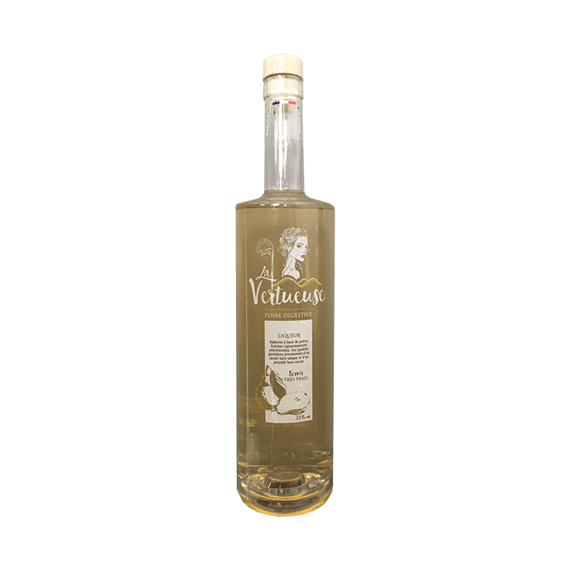 Liqueur de poire Williams digestive 35° 70cl La Vertueuse