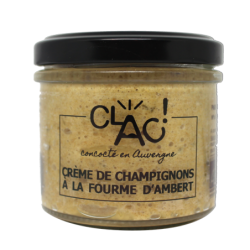 Crème de champignons à la...