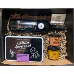 Coffret Auvergnat vin &...